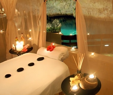 Unique cave spa