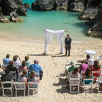 Beach wedding jobsons cove