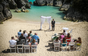 Beach wedding jobsons cove