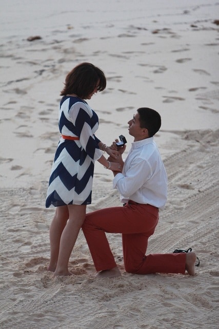 Proposal on the Beach