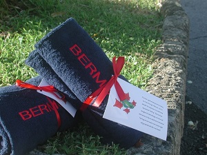Bermuda Embroidered towels