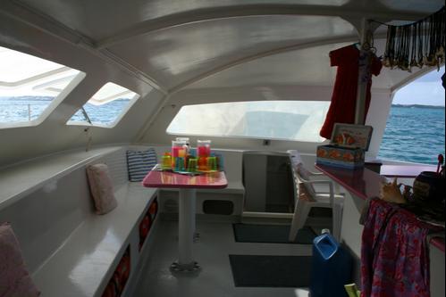 Galley of Private Boat Charter