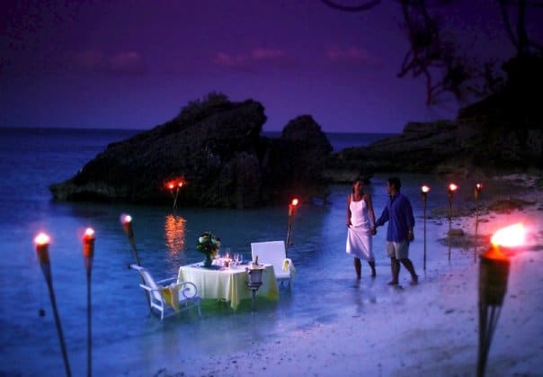 Romantic Date on the Beach