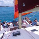 Ana Luna Catamaran Charter - Front of the Boat
